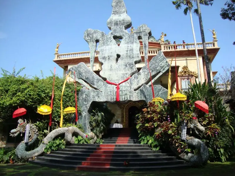 Entrance to the Antonio Blanco Museum in Ubud.