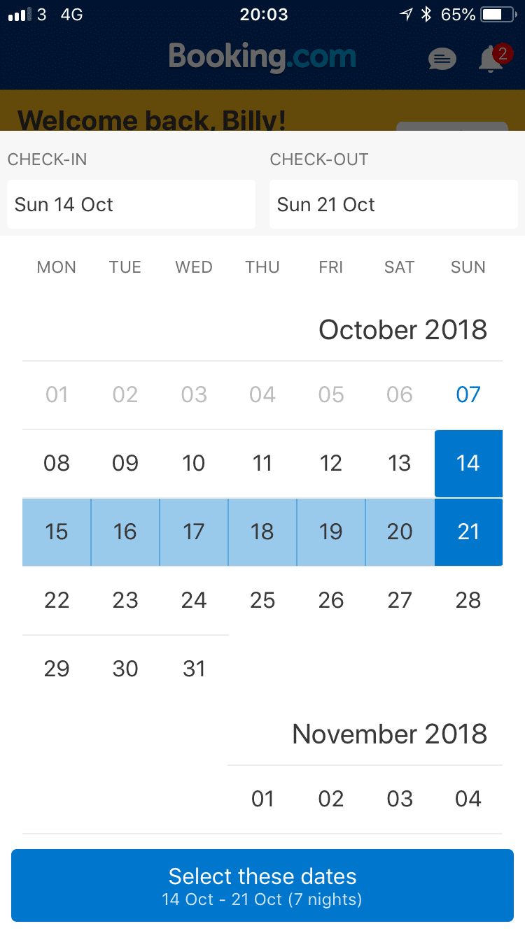 booking calendar tool