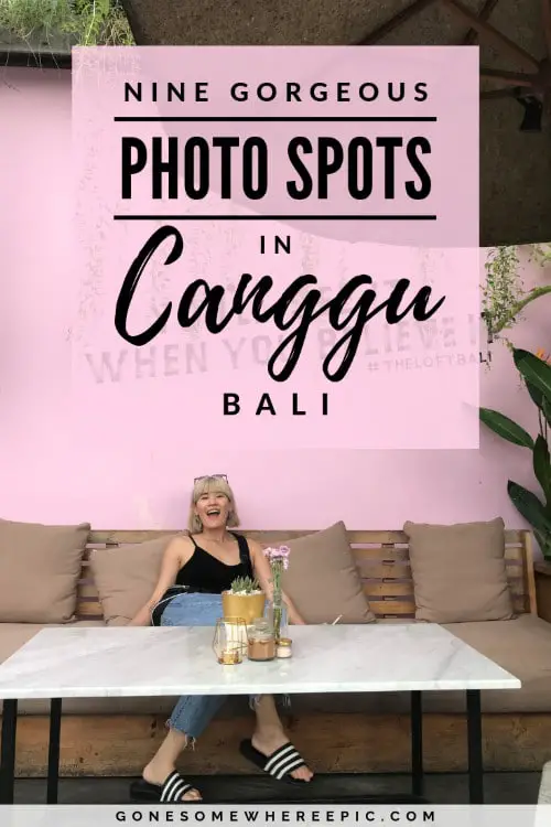 canggu photo spots