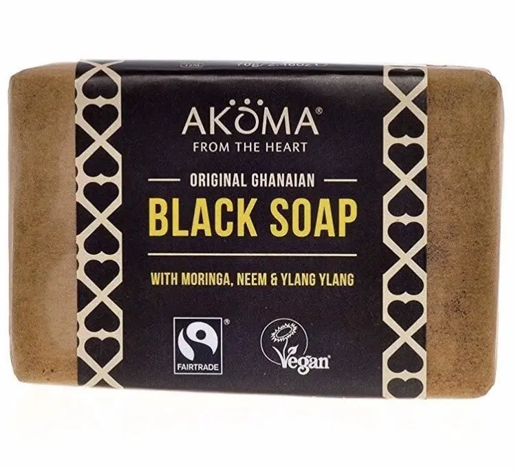 natural black soap