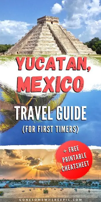 yucatan travel guide pinterest