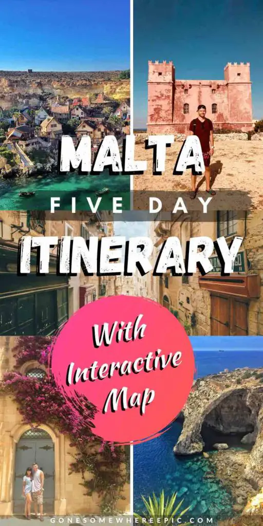 malta 5 day itinerary