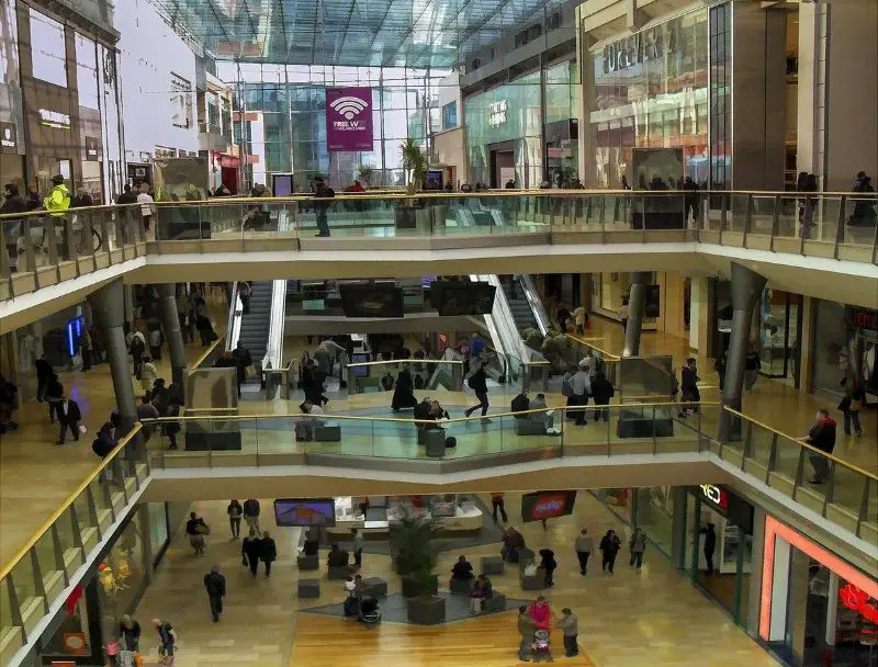 bullring birmingham photo inside the mall