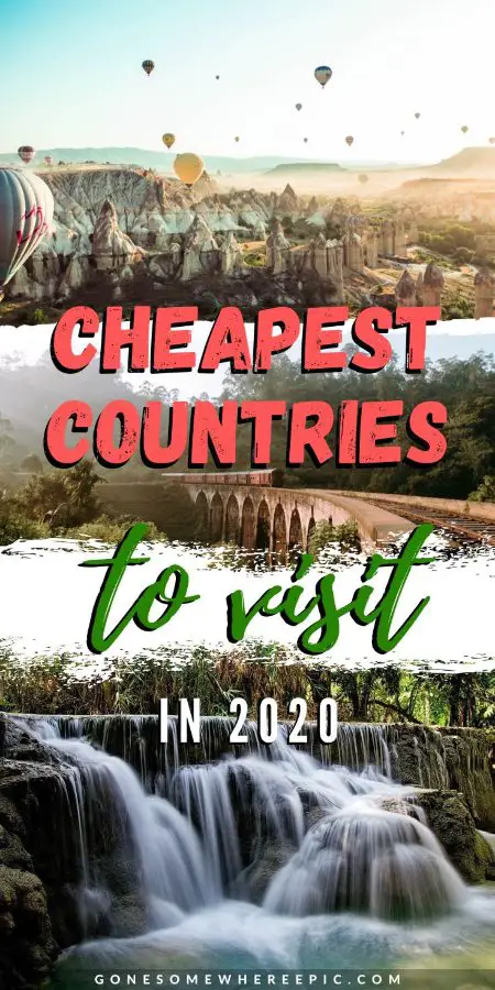 cheapest countries to visit
