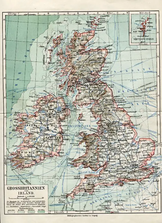 Great-Britain-Ireland-German-Atlas