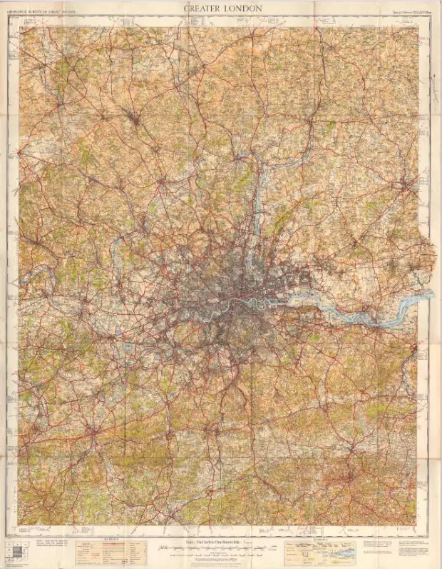 london map 1935
