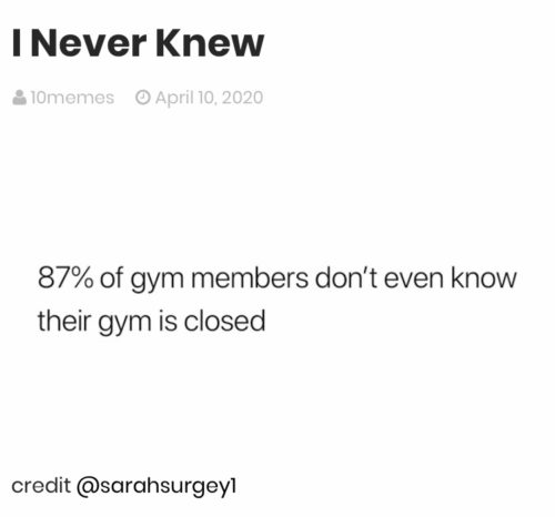 gym membership