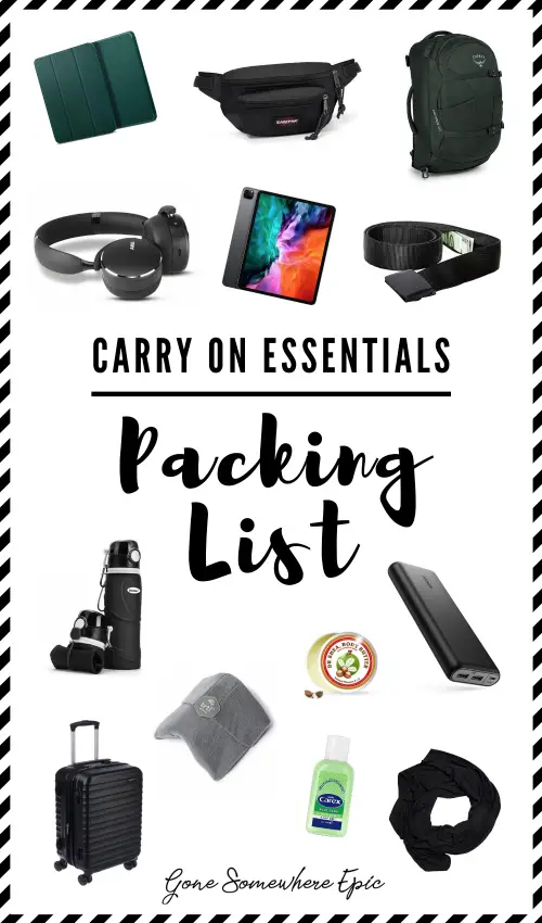 This Genius Packing List Helps You Travel With Essentials Only | Travel bag  essentials, Packing tips for travel, Travel packing checklist