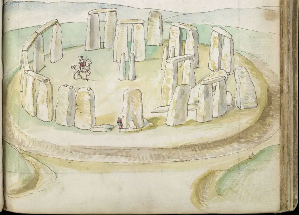 stonehenge painting