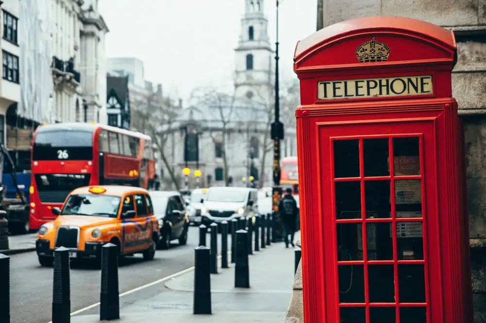 telephone box