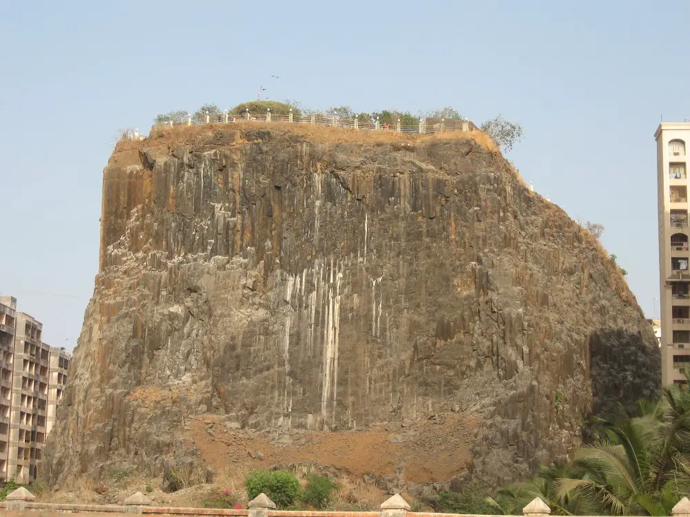 Gilbert Hill, a monolithic basalt structure in Mumbai