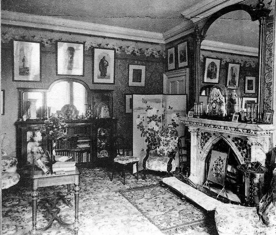 Inside Boley Rectory house