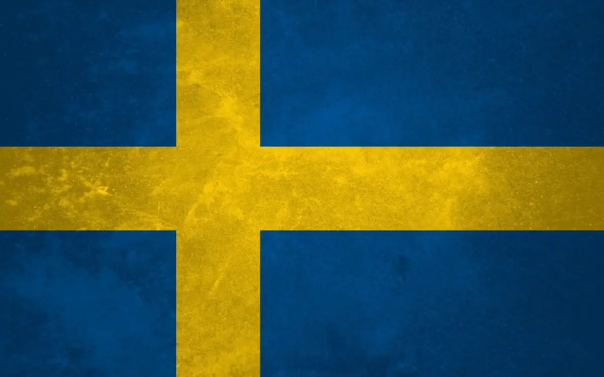 SWEDISH FLAG Street Sign sweden national nation pride country