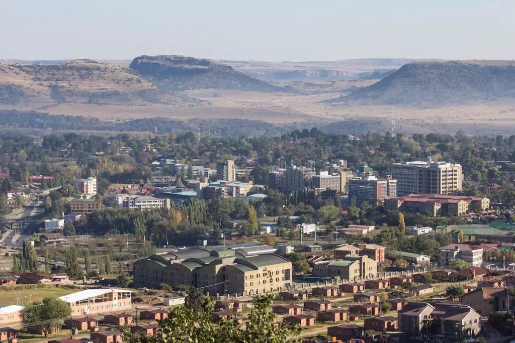 Maseru_from_Parliament_Hill