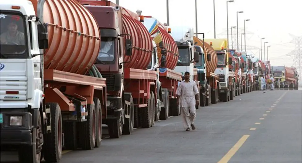 dubai sewage trucks