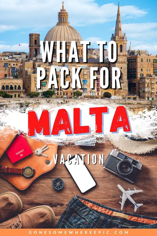 Ultimate Packing List for Malta (+ FREE Travel Checklist) 14