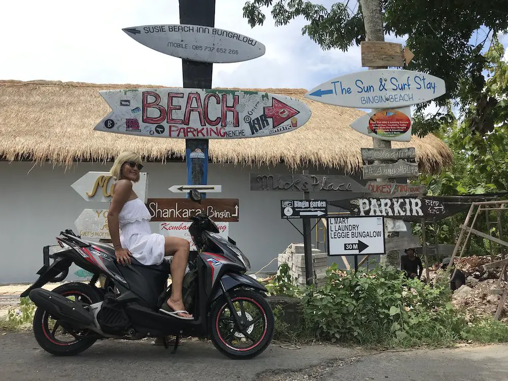 scooter rental in bali