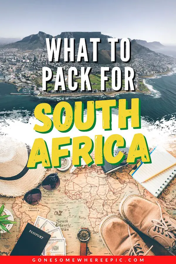 Ultimate Packing List for South Africa (+ FREE Checklist) 17