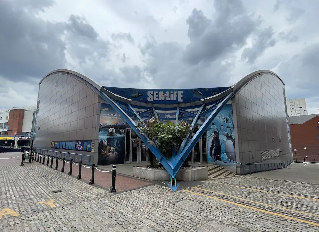 national sea life centre front view