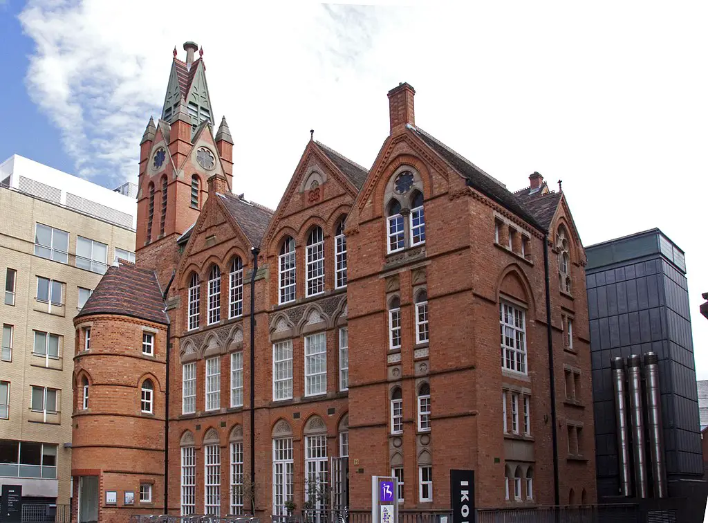 view of the front of the ikon gallery birmingham